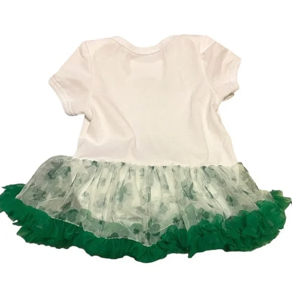 “My 1st St. Patrick’s day” Bebiullo Baby Girl St. Patricks Day one piece 3-6 mo - Picture 7 of 7